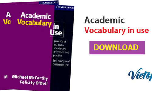 Tải sách Academic Vocabulary in use for IELTS miễn phí [PDF]