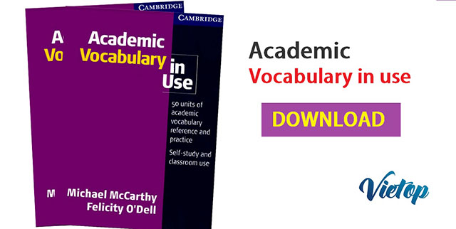 Tải sách Academic Vocabulary in use for IELTS miễn phí [PDF]