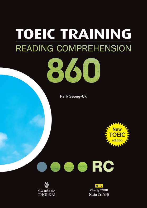 TOEIC training reading comprehension 860 - Tải miễn phí PDF
