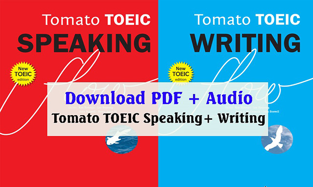 Tomato TOEIC Speaking + Writing PDF Download sách miễn phí