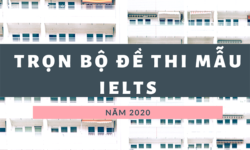 Trọn bộ đề thi thử IELTS 2020 mới nhất