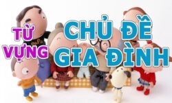 Tổng hợp Từ vựng tiếng Anh chủ đề Gia đình