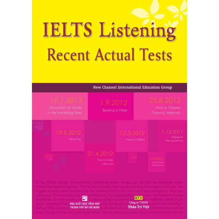 IELTS Recent Actual Tests Listening