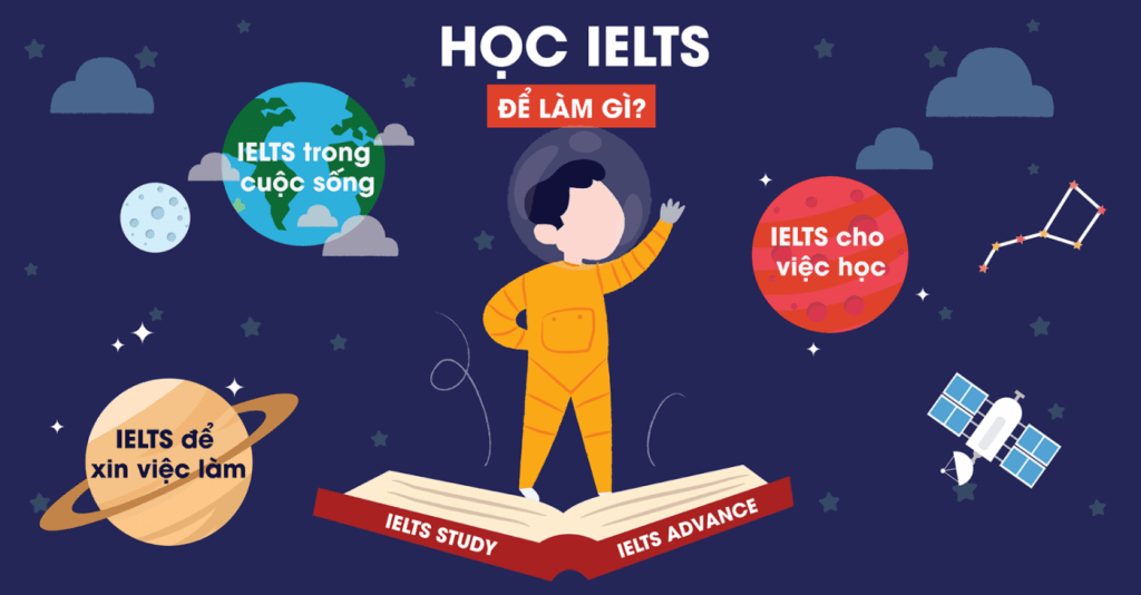 Học IELTS sẽ làm những việc gì