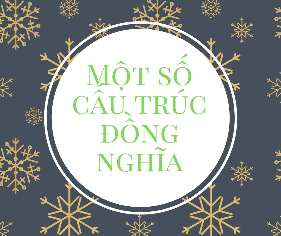 Một số cấu trúc đồng nghĩa với Not Only…. But Also