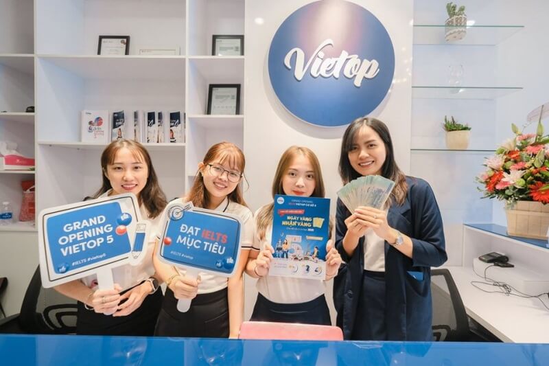 Trung tâm tiếng Anh IELTS Vietop