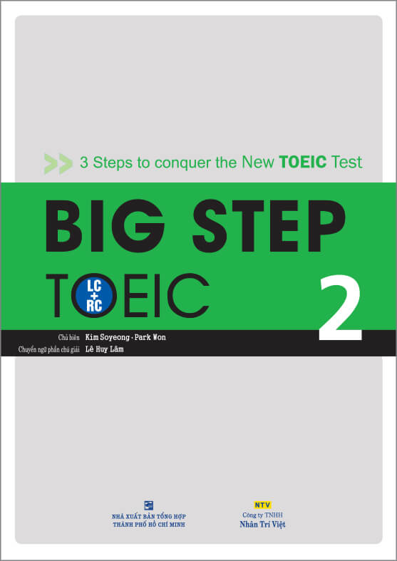 Big Step TOEIC 2: Trung cấp (TOEIC 500 – 750)