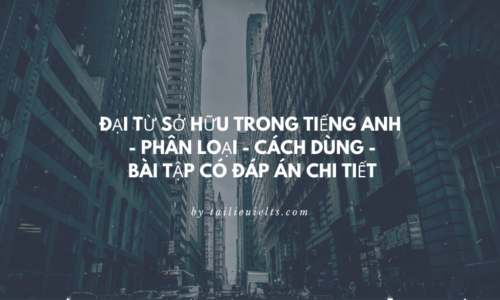 Đại từ sở hữu trong tiếng Anh - Phân loại, cách dùng, bài tập có đáp án chi tiết