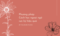 Phương pháp - Cách học ngoại ngữ cực kỳ hiệu quả