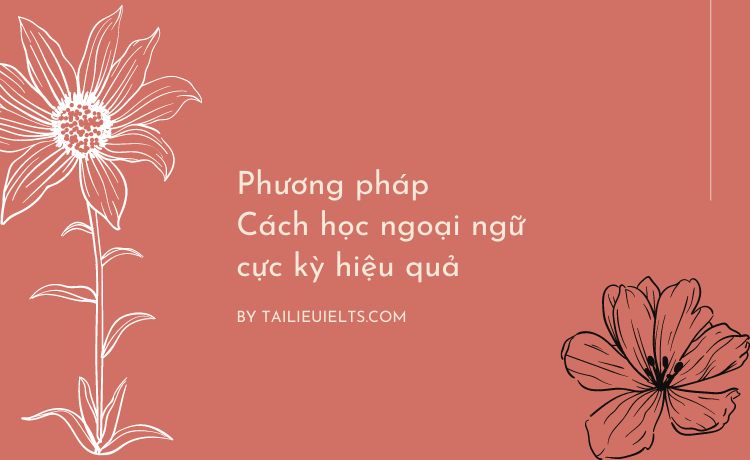 Phương pháp - Cách học ngoại ngữ cực kỳ hiệu quả