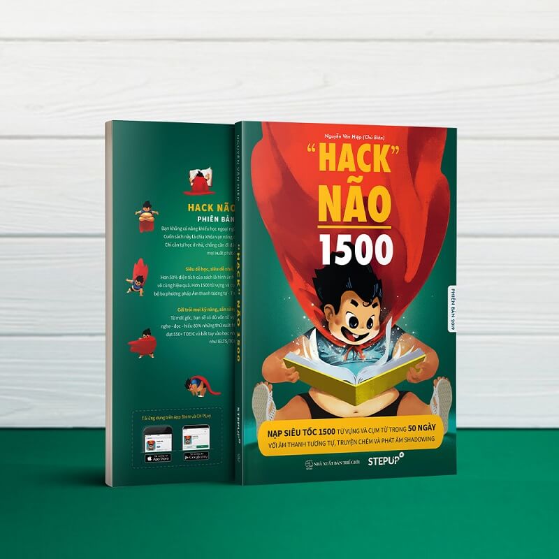 Download Sách Hack não 1500 từ vựng tiếng Anh - PDF miễn phí