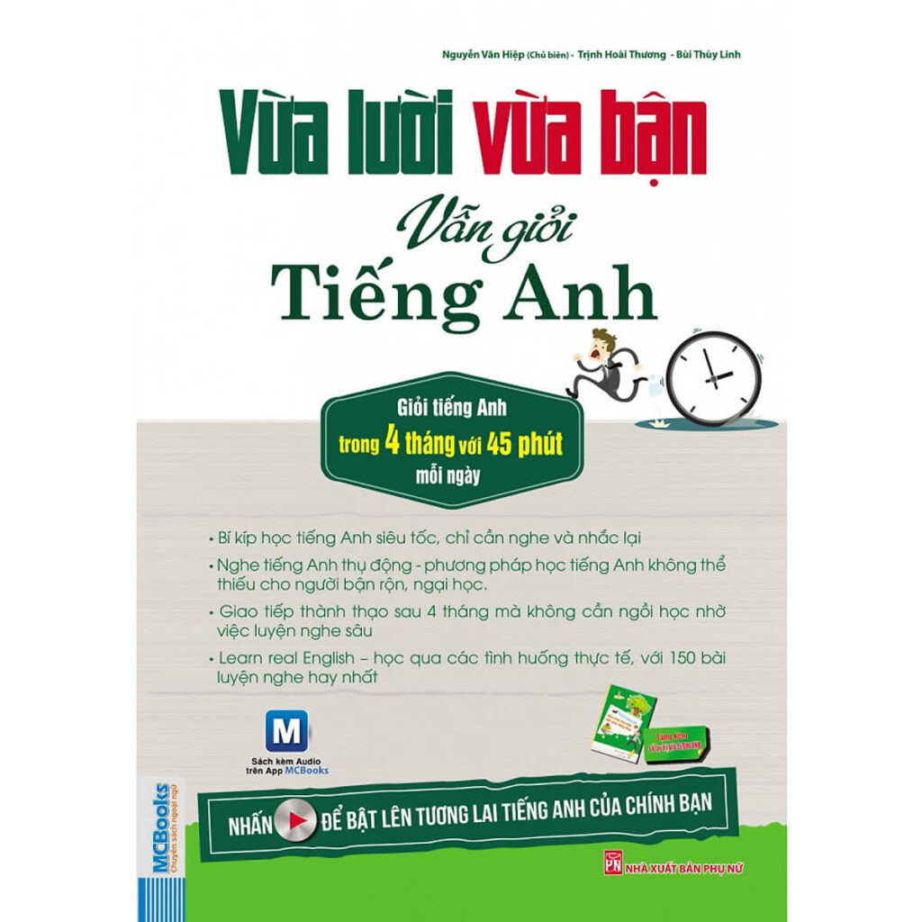 Vừa lười vừa bận vẫn giỏi tiếng Anh