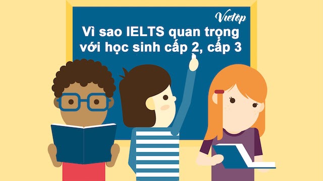 Lý do học IELTS cho học sinh cấp 2, cấp 3