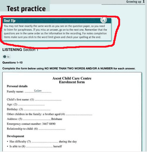 Cambridge Vocabulary for IETLS