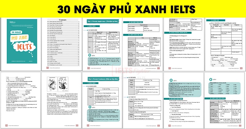 30 ngày phủ xanh IELTS - Tài liệu đột phá cho người mới bắt đầu 