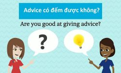 Advice có đếm được không