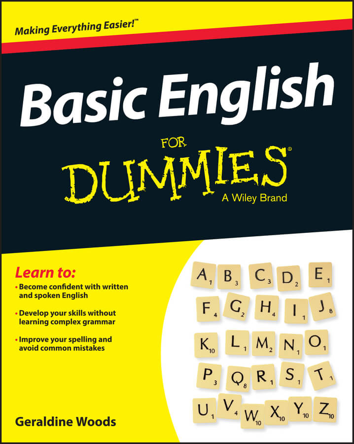 2. Basic English Grammar for Dummies – Geraldine Woods