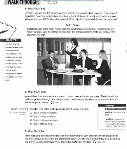 collins Skill for the TOEIC test