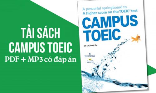 Download sách Campus TOEIC (PDF+Audio) có đáp án miễn phí