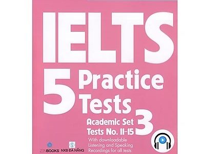 Review sách IELTS 5 Practice Tests  Academic Set 3 mới nhất