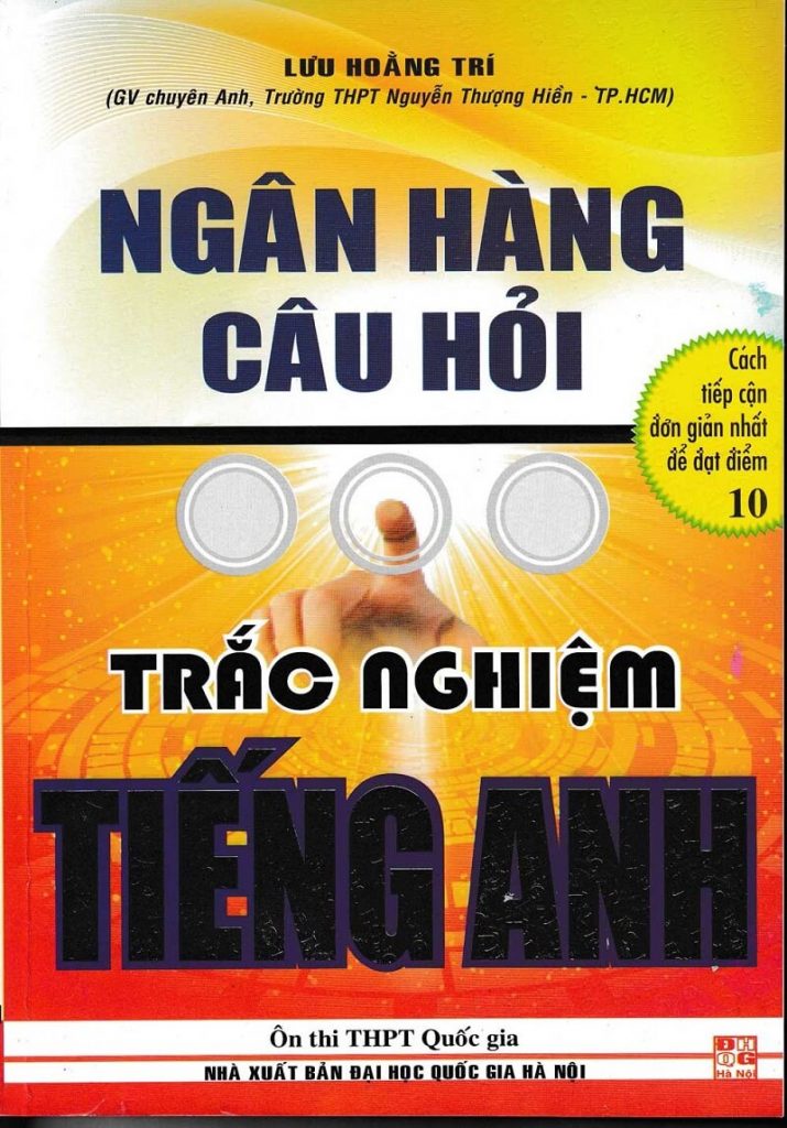 Ngân Hàng Câu Hỏi Trắc Nghiệm Tiếng Anh