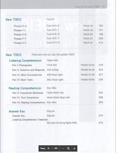 Download sách Prep for the new TOEIC Voca – Phrase PDF Free