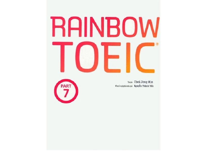 Download trọn bộ sách Rainbow TOEIC 1 - 7 (PDF+Audio) Free