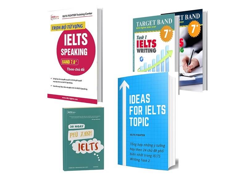 Download trọn bộ sách đột phá tiếng anh IELTS Fighter Free