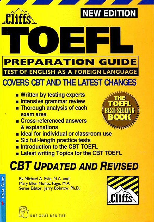 Cliffs TOEFL Preparation Guide 
