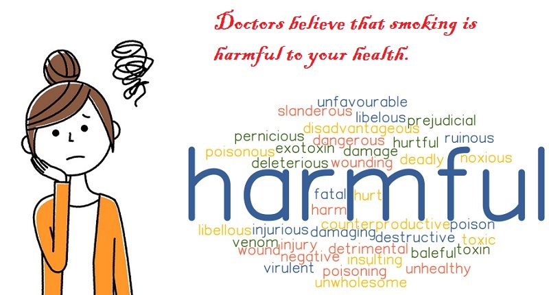 Harmful đi với giới từ gì