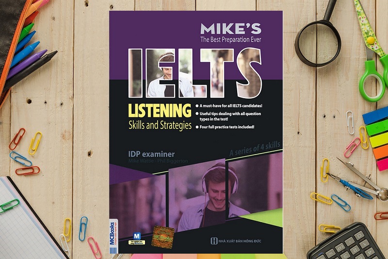 Tải sách IELTS Listening Skills and Strategies Mike (PDF+Audio) Free