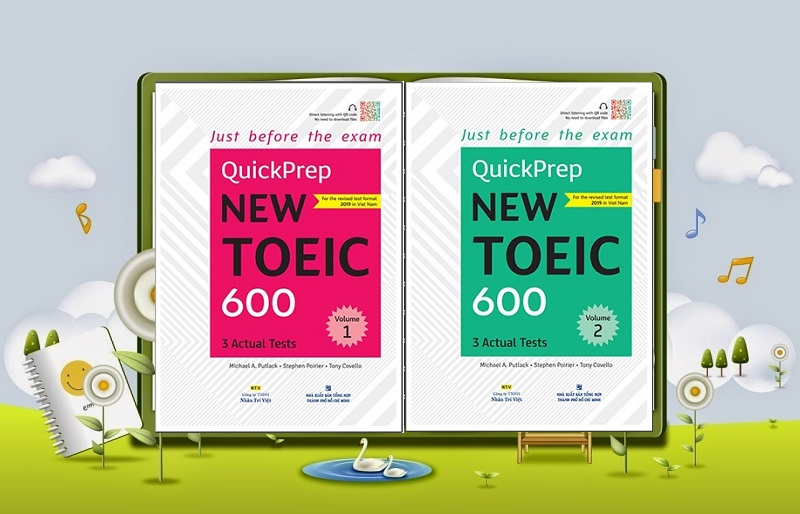 Download sách QuickPrep New TOEIC 600 (PDF+Audio) miễn phí