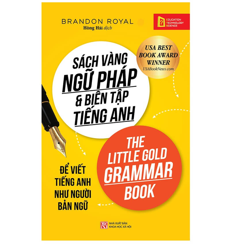 Sách vàng ngữ pháp và biên tập tiếng Anh