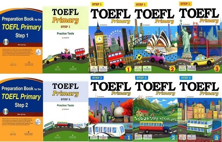 Download trọn bộ sách TOEFL Primary (PDF+Audio) miễn phí