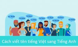 Mách bạn cách viết tên tiếng Việt sang Tiếng Anh “chuẩn”