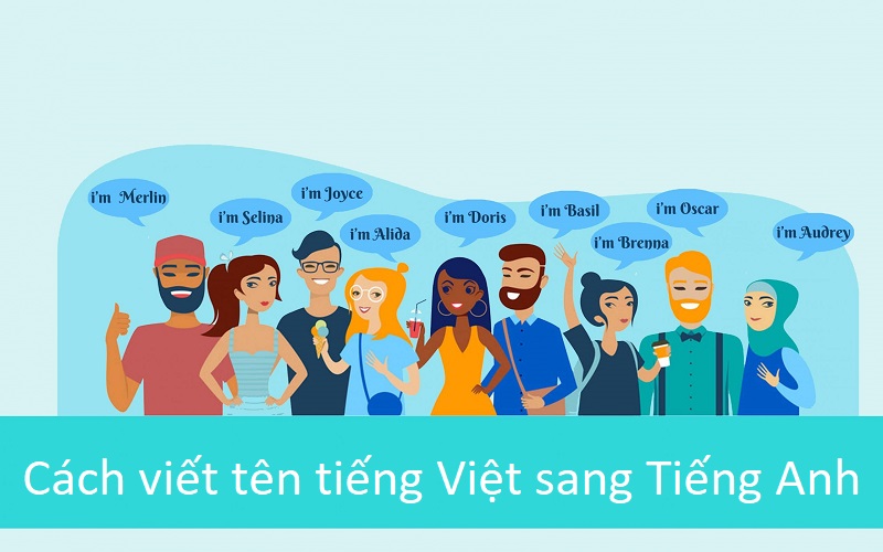 cách viết tên tiếng Việt sang Tiếng Anh