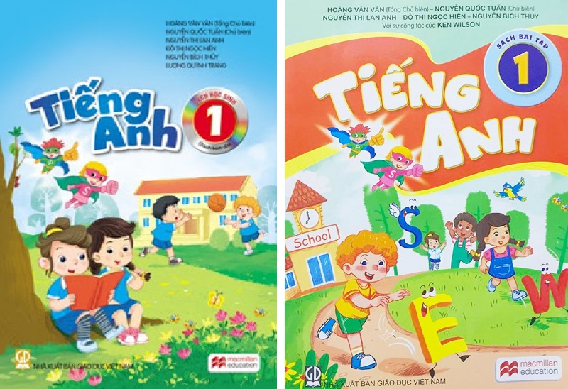 Download Sách Giáo Khoa Tiếng Anh Lớp 1 Pdf Free (Tập 1&2)