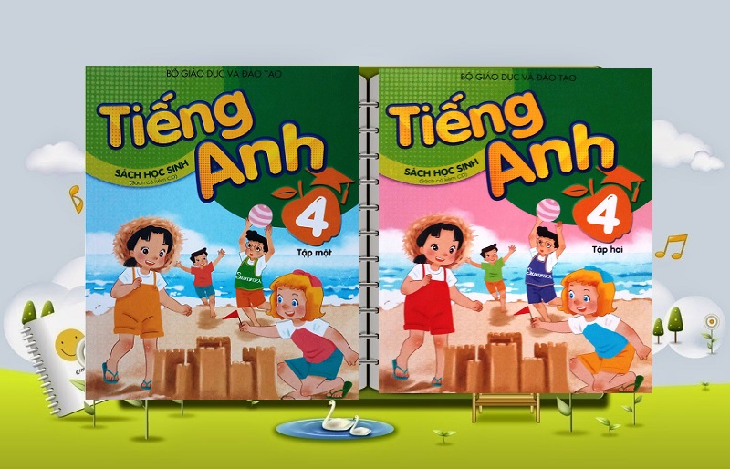 sách giáo khoa tiếng Anh lớp 4