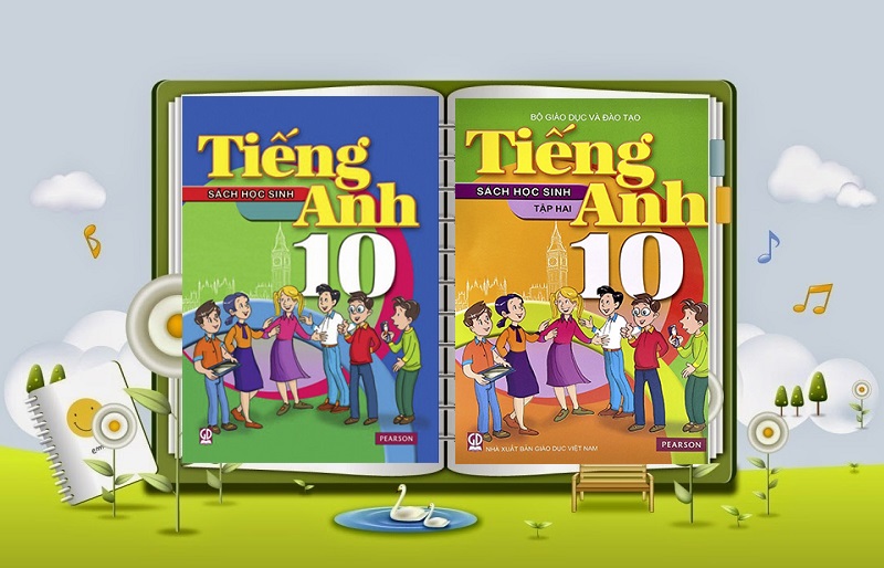 Download sách tiếng anh lớp 10 mới (PDF+Audio) miễn phí