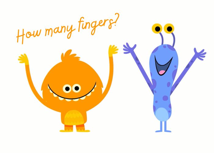 Dạy con học đếm qua bài hát “How many fingers?”