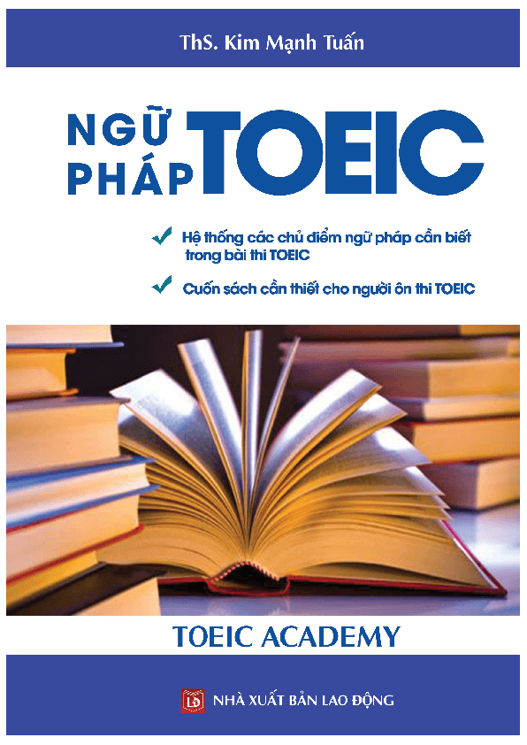 Sách Ngữ pháp Toeic Thầy Mạnh Tuấn