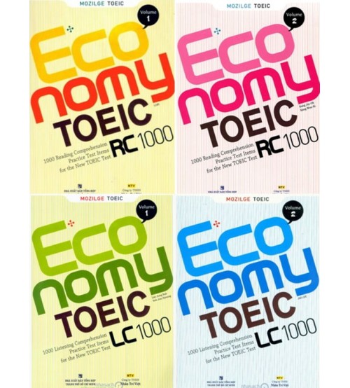 ECONOMY TOEIC Vol 1, 2, 3, 4 ,5