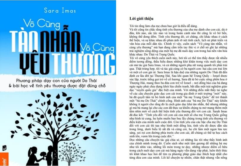 Giới thiệu sách vô cùng tàn nhẫn vô cùng yêu thương PDF