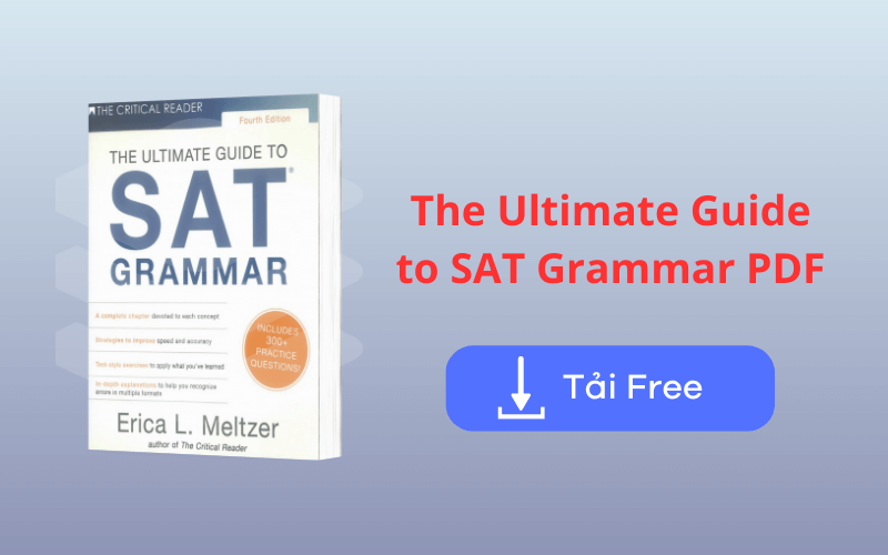 Tải sách The Ultimate Guide to SAT Grammar PDF miễn phí