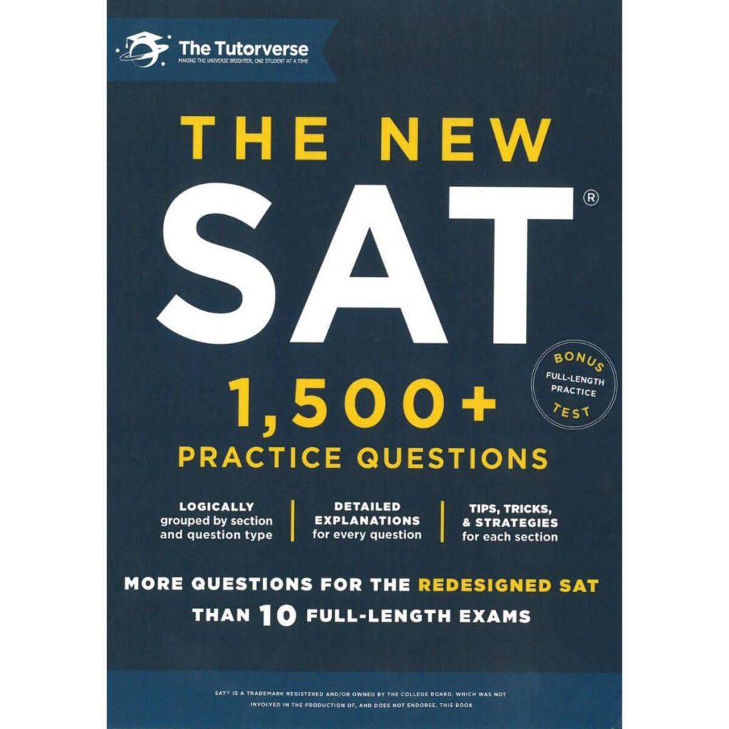 Giới thiệu cuốn sách The New SAT 1500+ Practice Questions