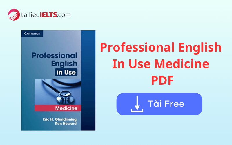 Link tải sách Professional English In Use Medicine PDF miễn phí