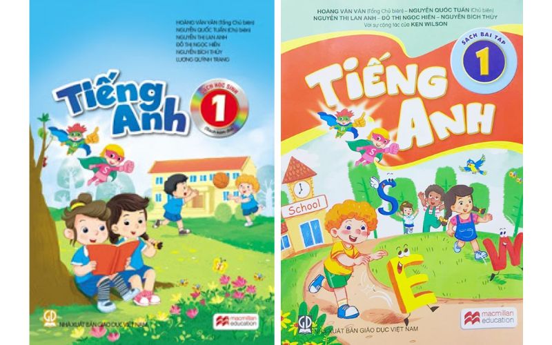 Giới thiệu sách giáo khoa Tiếng Anh lớp 1