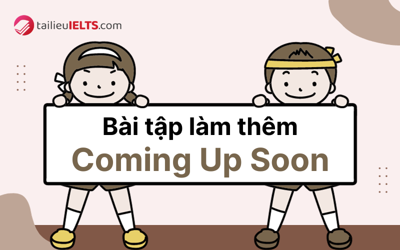 bai tap coming soon la gi