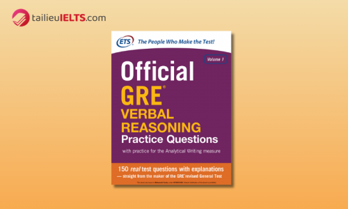 [PDF] Sách ETS Official GRE Verbal Reasoning Practice Questions