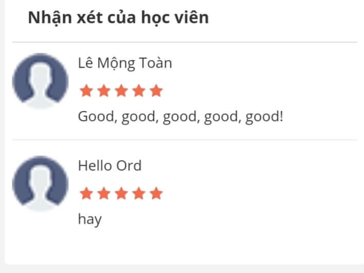 phan hoi cua hoc vien ve khoa hoc ielts speaking online voi thay patrick